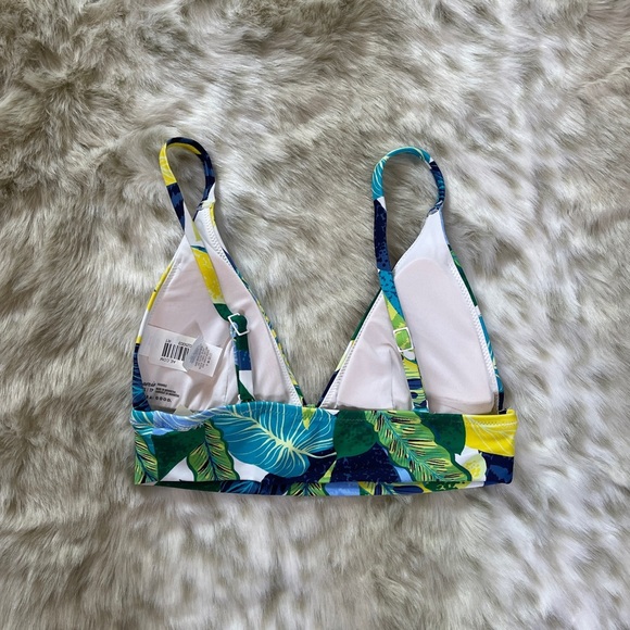 Aerie Women's Longline Triangle Bikini Top - Picture 4 of 6